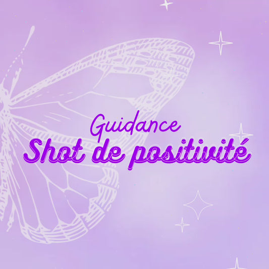 Guidance Shot de Positivité- Développement Personnel🌞🦋 - 20 minutes visio ou audio